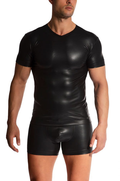 M510 V-NECK Tee Shirt Black