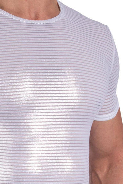 M2375 Casual Tee Shirt Silver