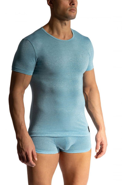 M2465 Casual Tee Aqua