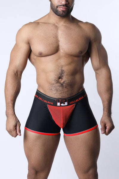 Chain Reaction Jock Trunk Red