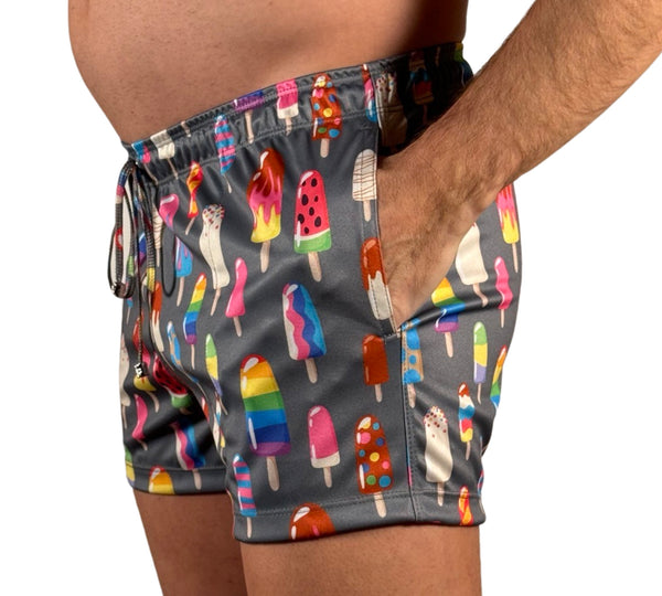 Lolly Pop Print Shorts