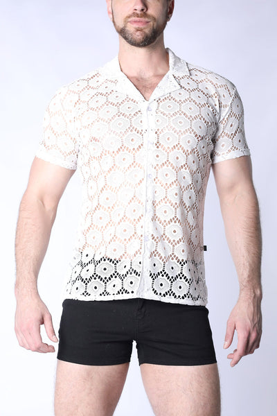 Palermo Button Down Shirt White