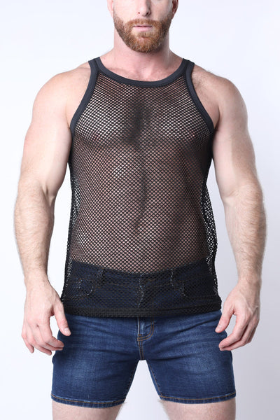 Santorini Mesh Tank Top