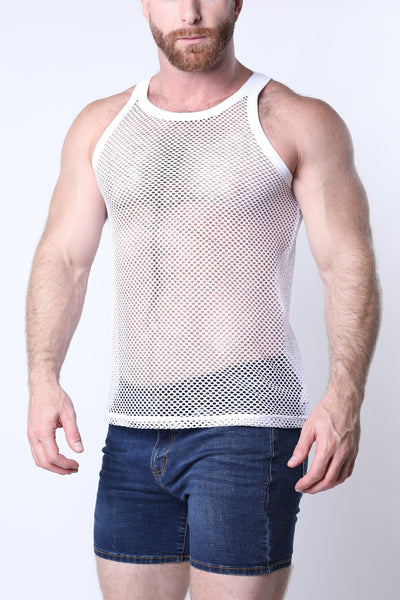 Santorini Mesh Tank Top