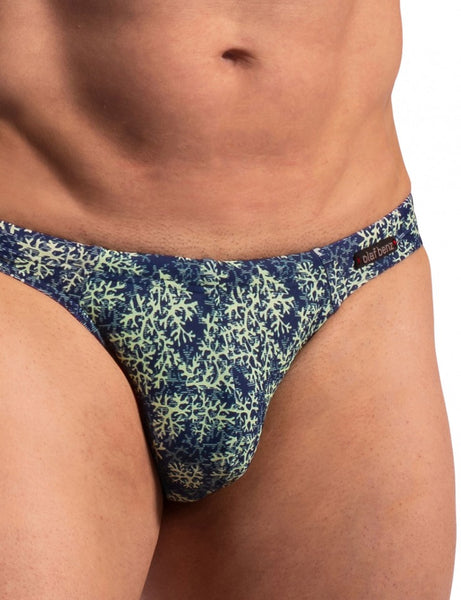 BLU 2250 SUNBRIEF - CORALS PRINT Navy