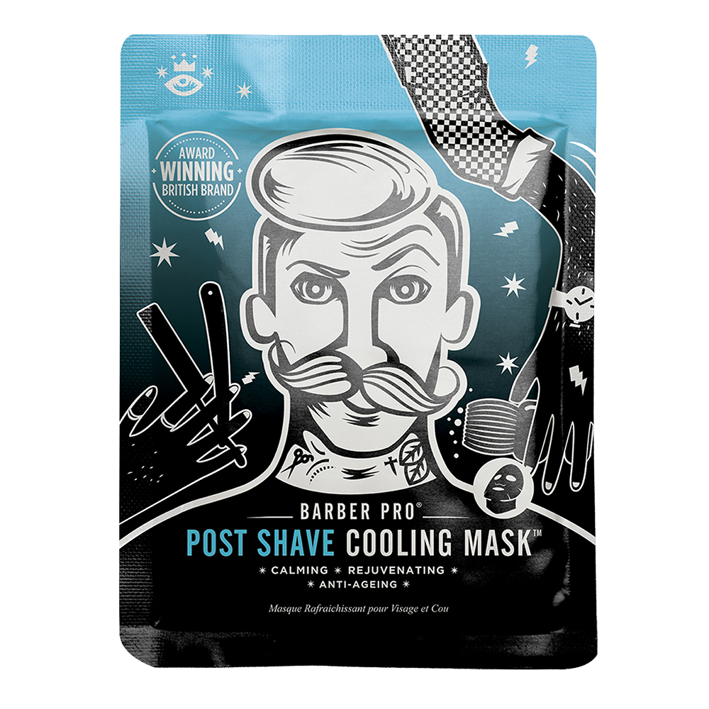 BARBER PRO post shave cooling mask – Boy Next Door Menswear