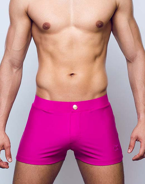 V6060 BONDI SWIM TRUNK Fuchsia Red