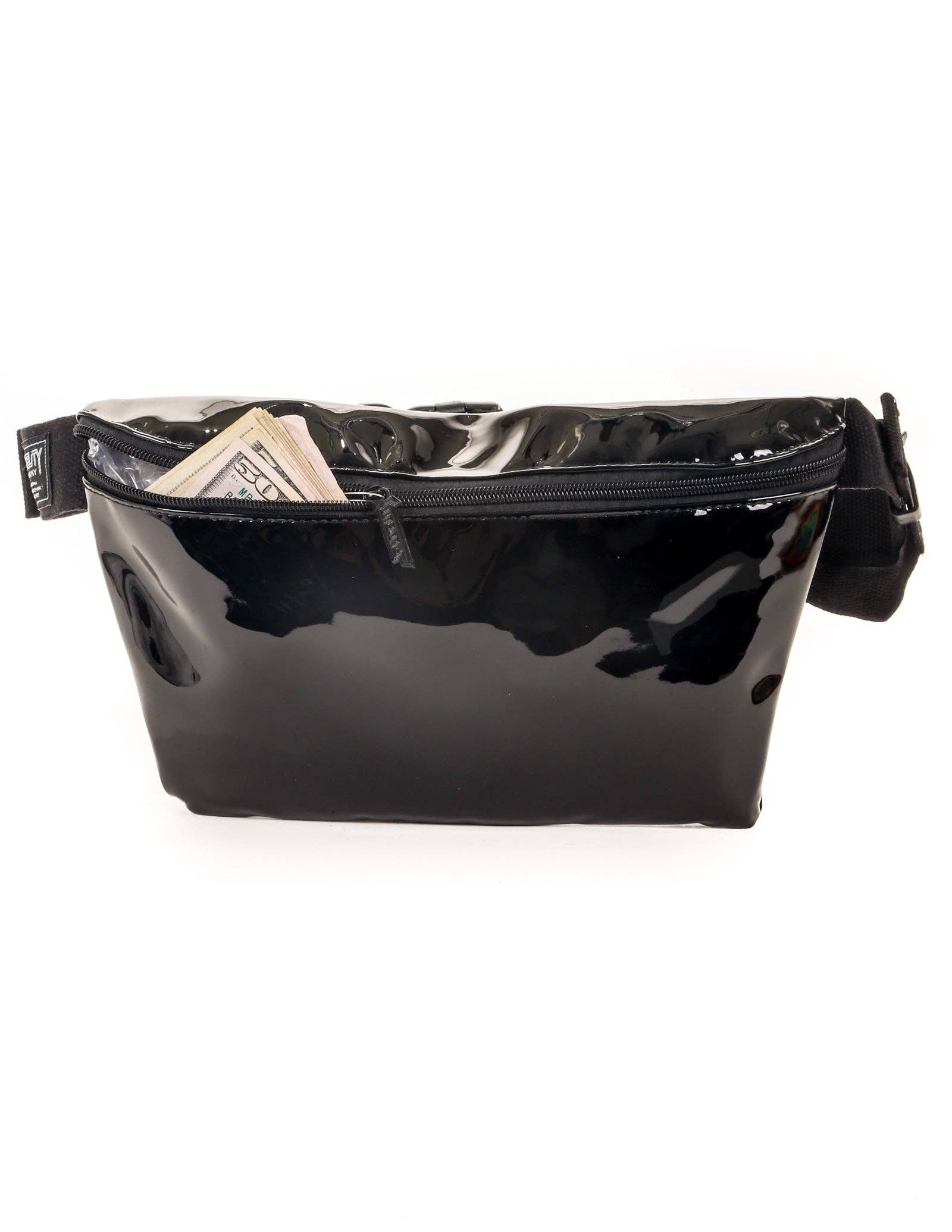 Fanny Pack | XL Plus-Size | Patent Black