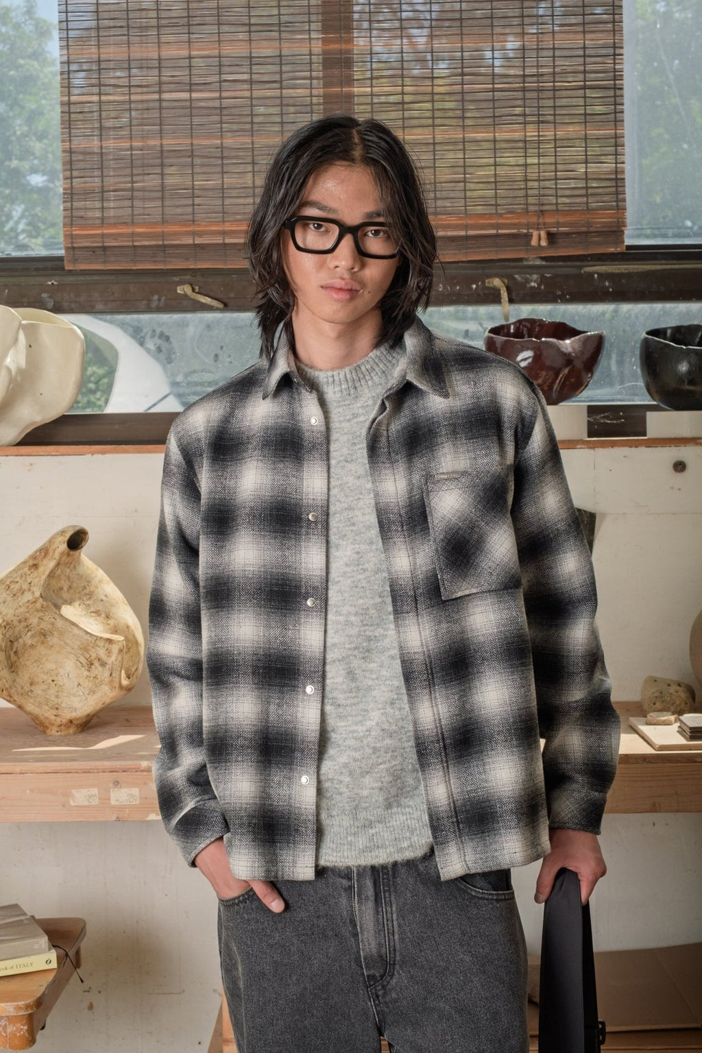 Plaid Pocket Shirt