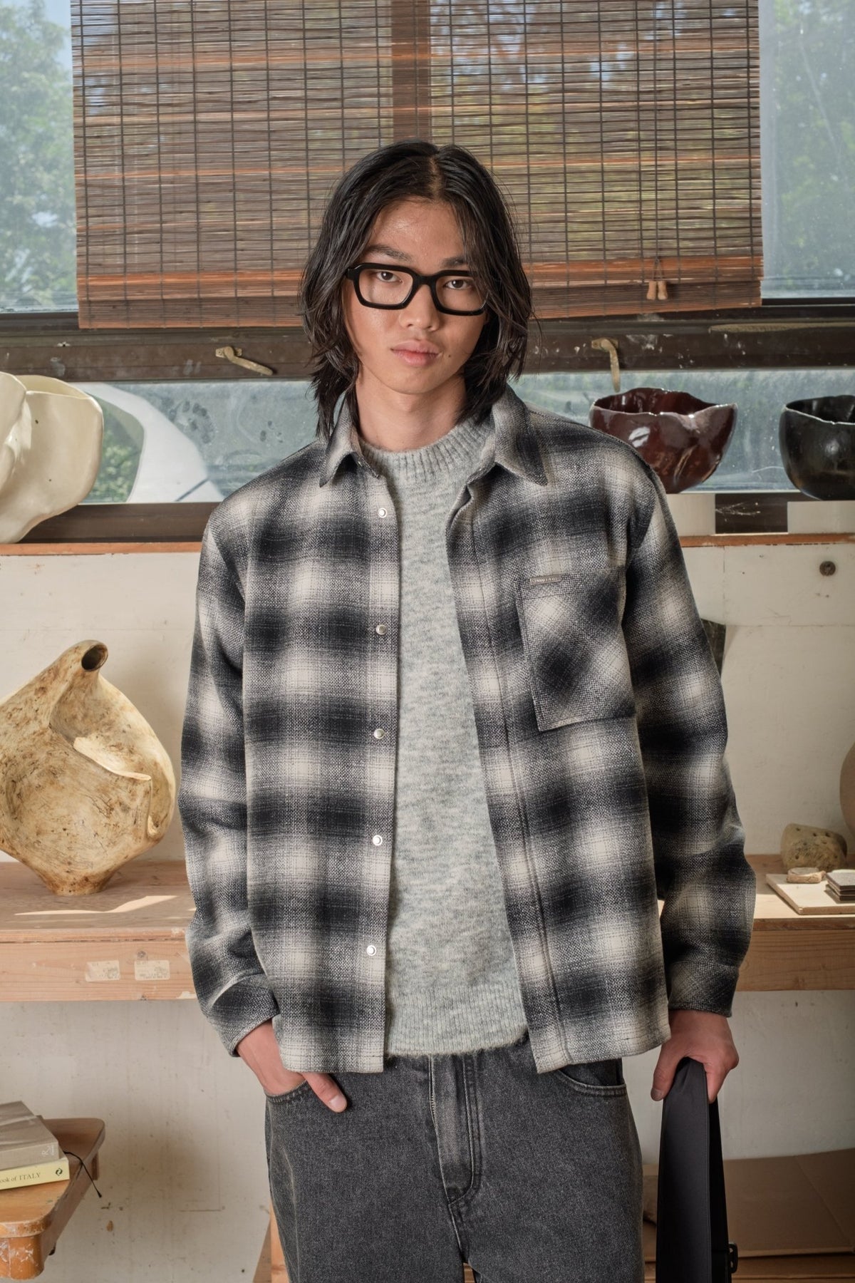 Plaid Pocket Shirt