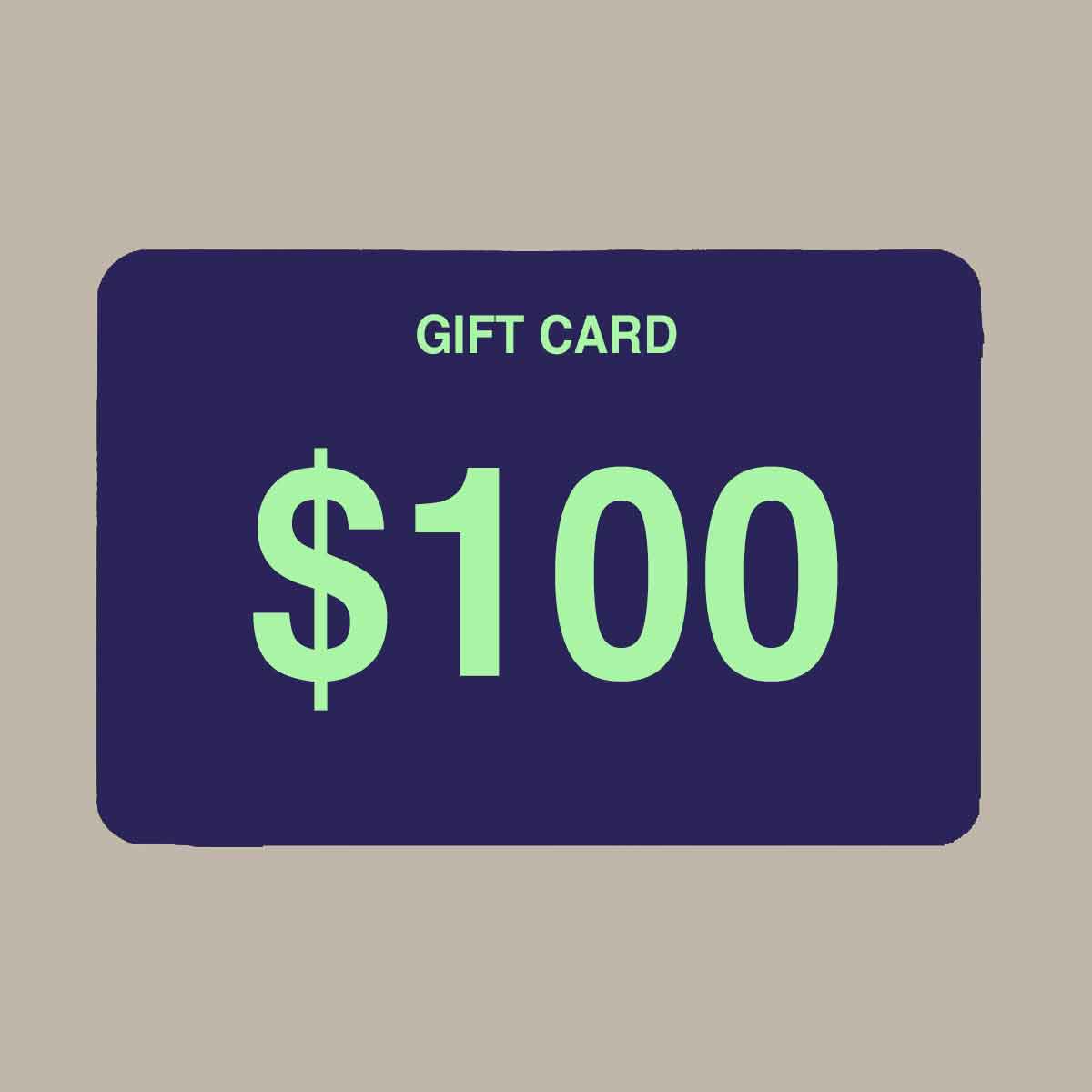 $100 GIFT CARD - SAMI50