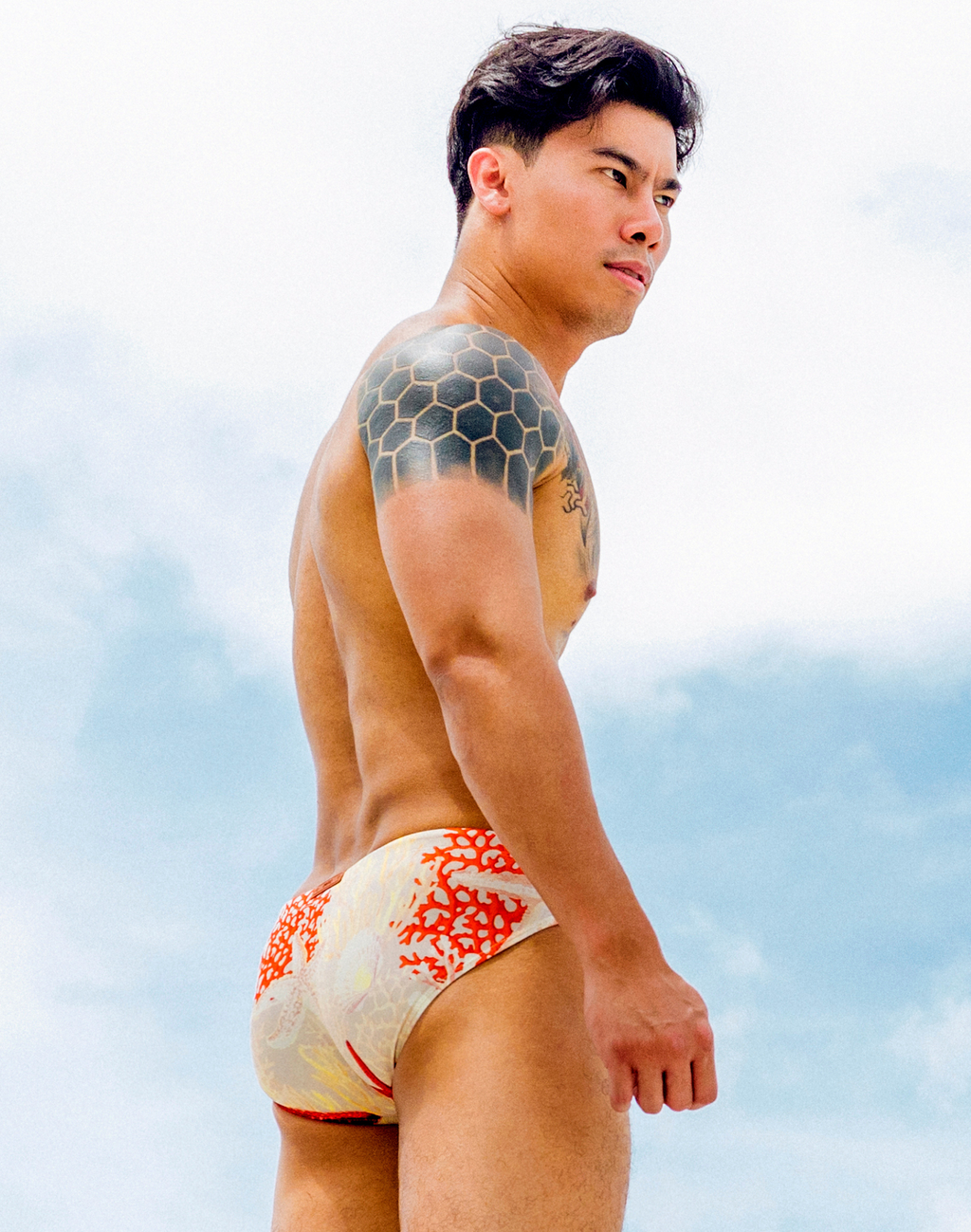 V10 Starscape Swim Brief