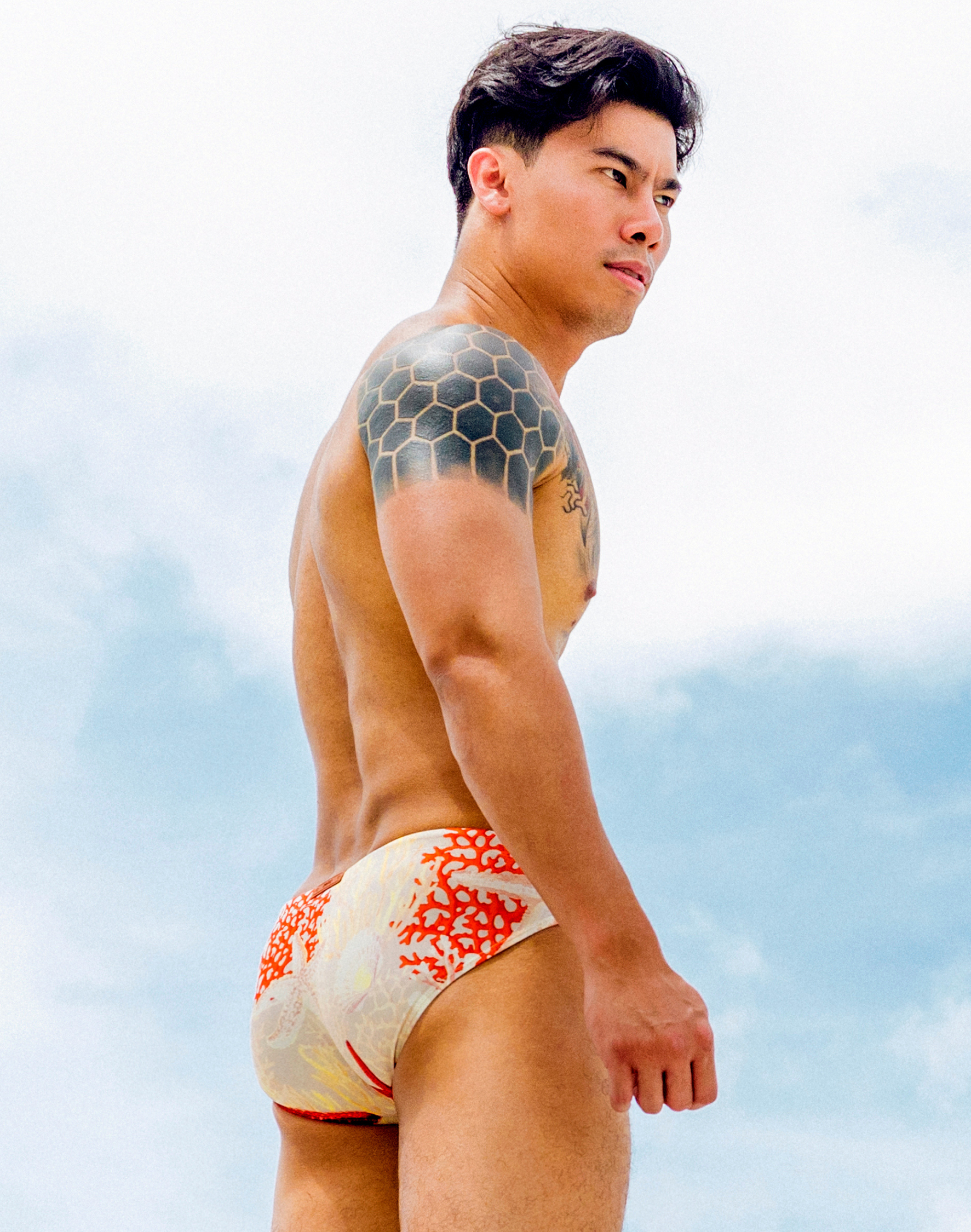 V10 Starscape Swim Brief