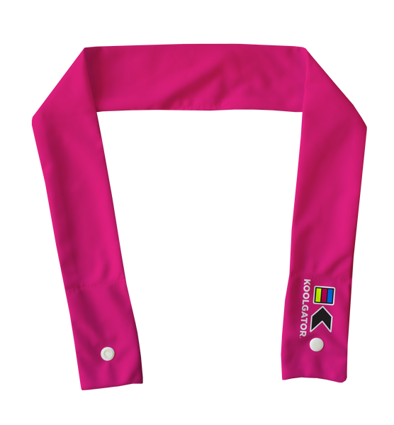 Premium Cooling Neck Wrap Deep Pink