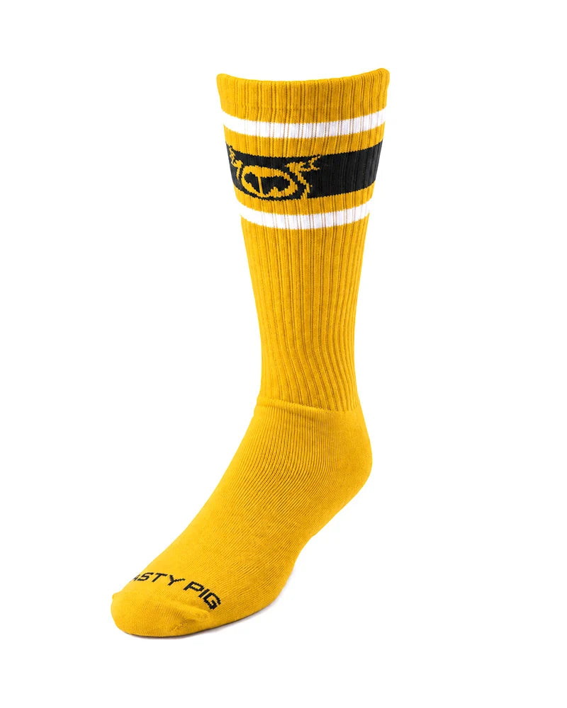 Hook'd Up Sport Sock -Cadmium Yellow Yellow