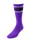 Hook'd Up Sport Sock - Purple/Black/Alloy Grey Purple