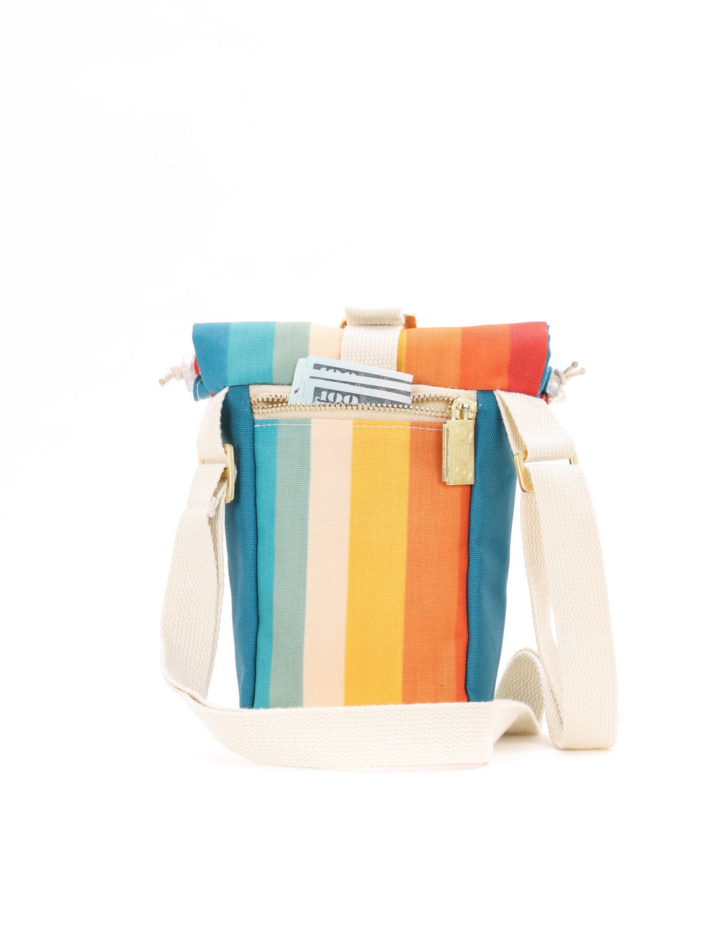 91509: Sip Slip | Recycled rPET | Retro Stripe