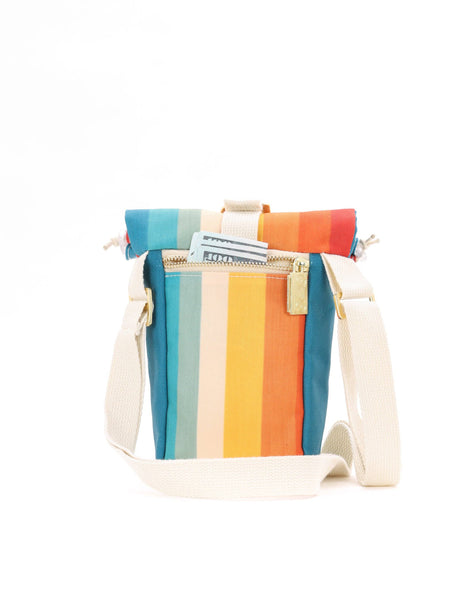 91509: Sip Slip | Recycled rPET | Retro Stripe