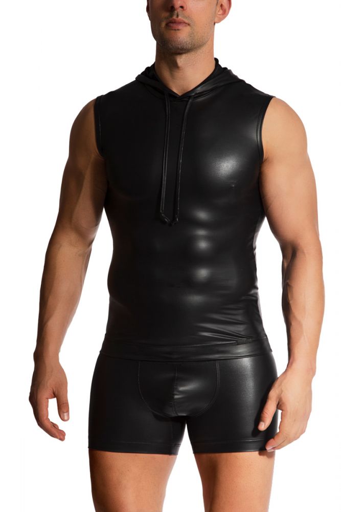 M510 HOODY TANK Black