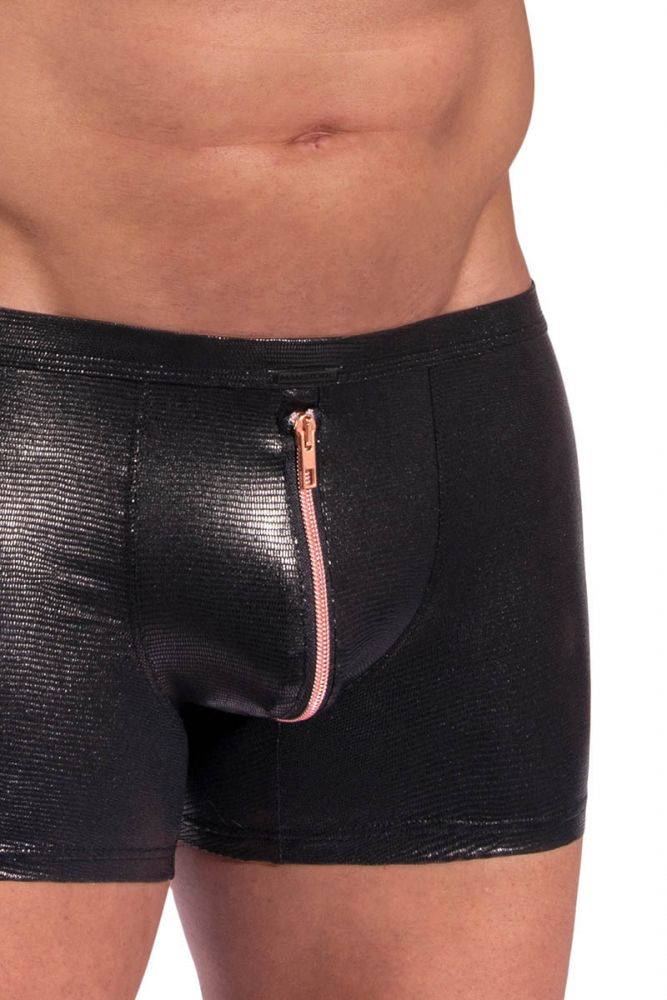 M2369 Zipped Pants Black