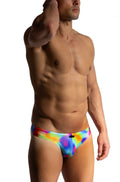M2474 Beach Micro Brief Rainbow