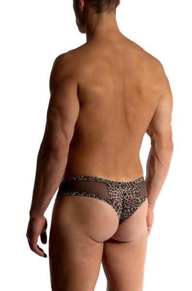 M2514 Animal Print Cheeky Brief