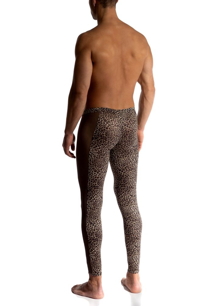 M2514 Animal Print Long Johns