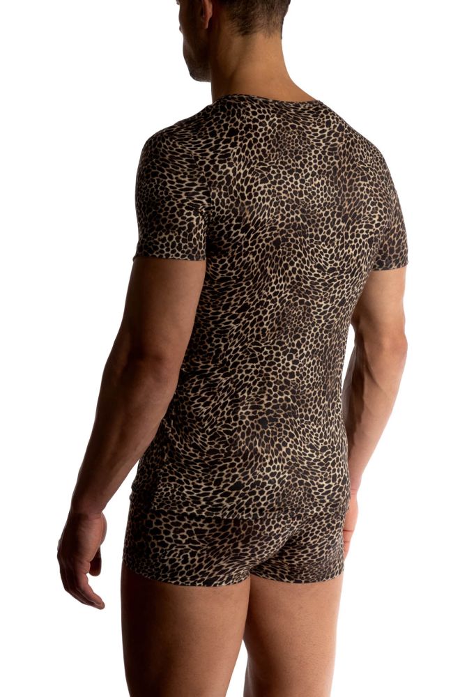 M2514 Animal Print Casual T-Shirt