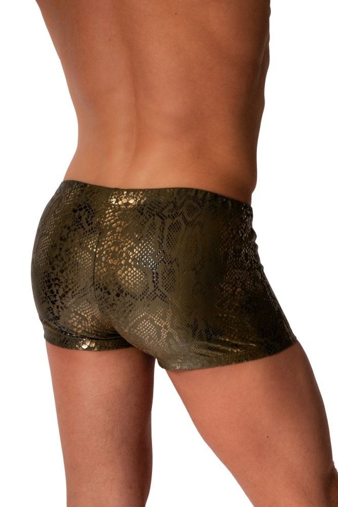 M2579 Beach Snake Print Micro Pant