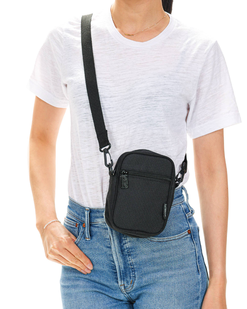 Mini Brick Bag | Recycled RPET | Black