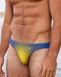 V20 Comic Swim Brief Yellow