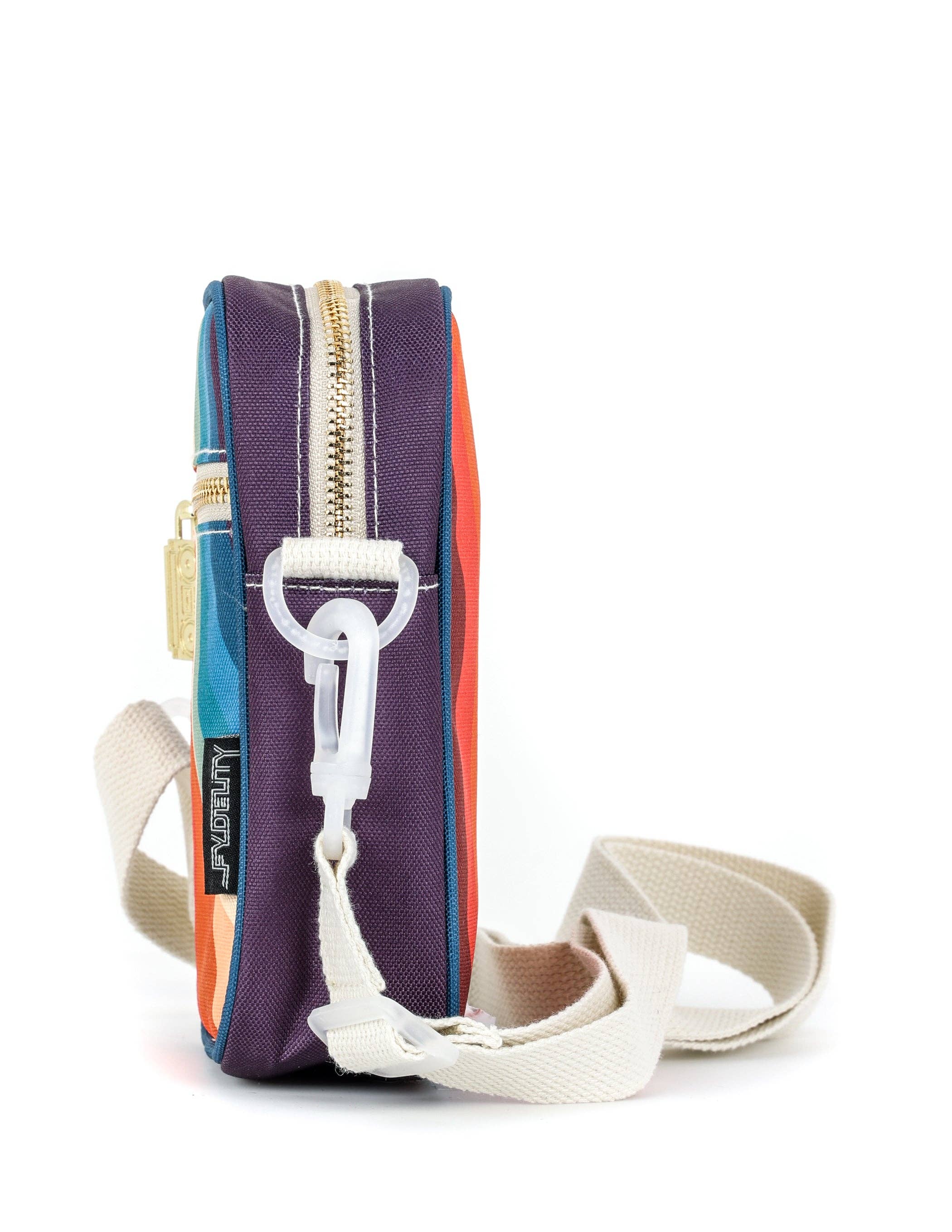 88689: Mini Brick Bag | Recycled rPET | Groovy