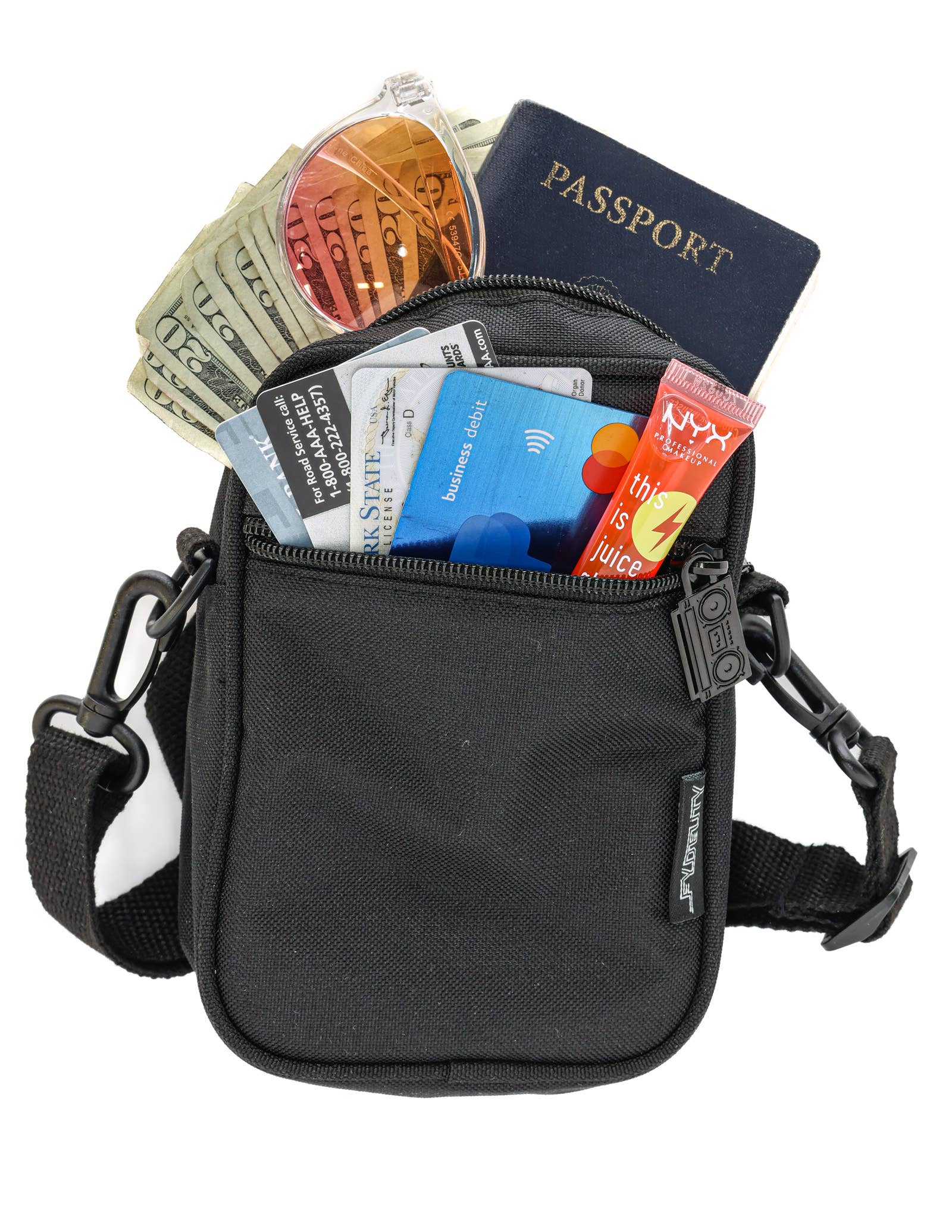 Mini Brick Bag | Recycled RPET | Black