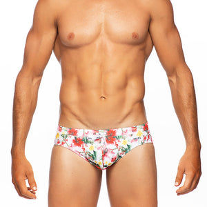 Lei Low Rise Swim Brief - Full Print