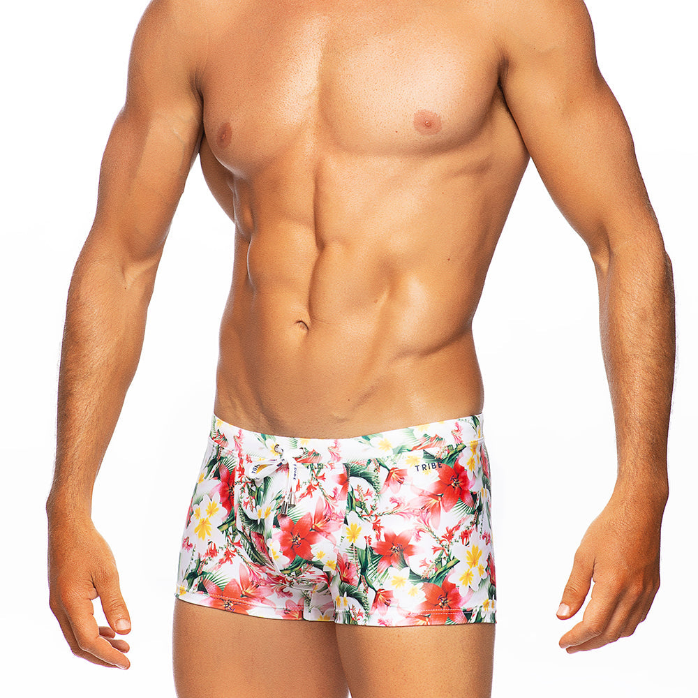 Lei Swim Trunk - Hawaii Print
