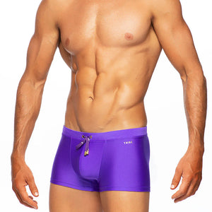 Sparkle Lo Rise Swim Trunk Purple