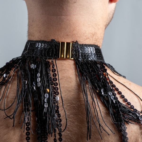 Noite Fringe Choker