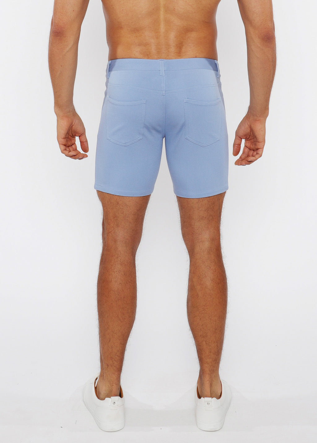 Solid Stretch 5" KNIT JEAN SHORT