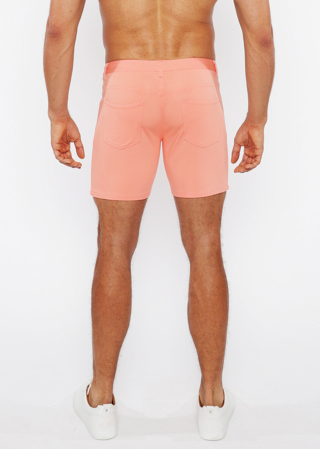 Solid Stretch 5" KNIT JEAN SHORT