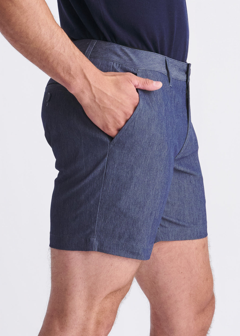 6" Crinkle Stretch Chino Shorts