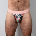Pink Camo Jock Strap Pink