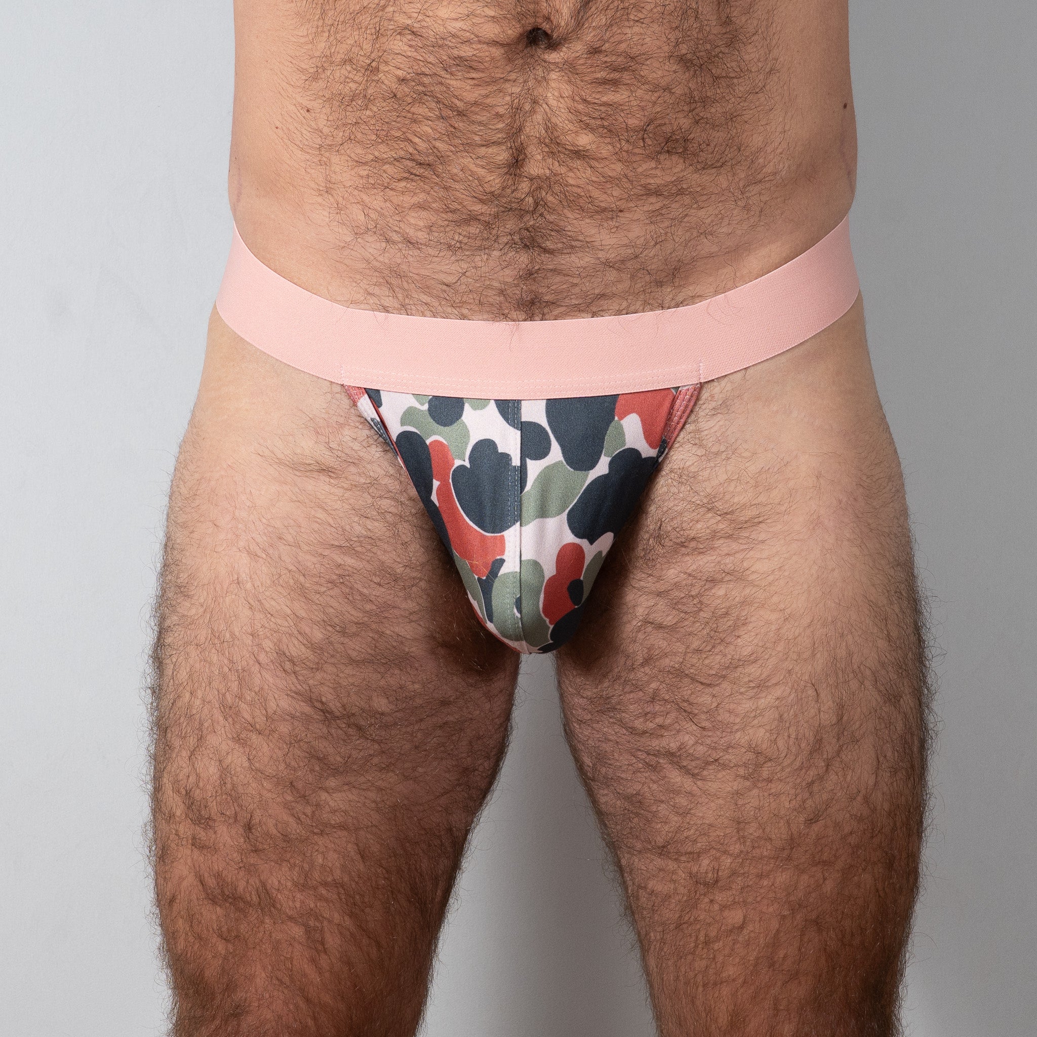 Pink Camo Jock Strap Pink