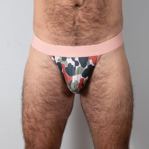 Pink Camo Jock Strap Pink