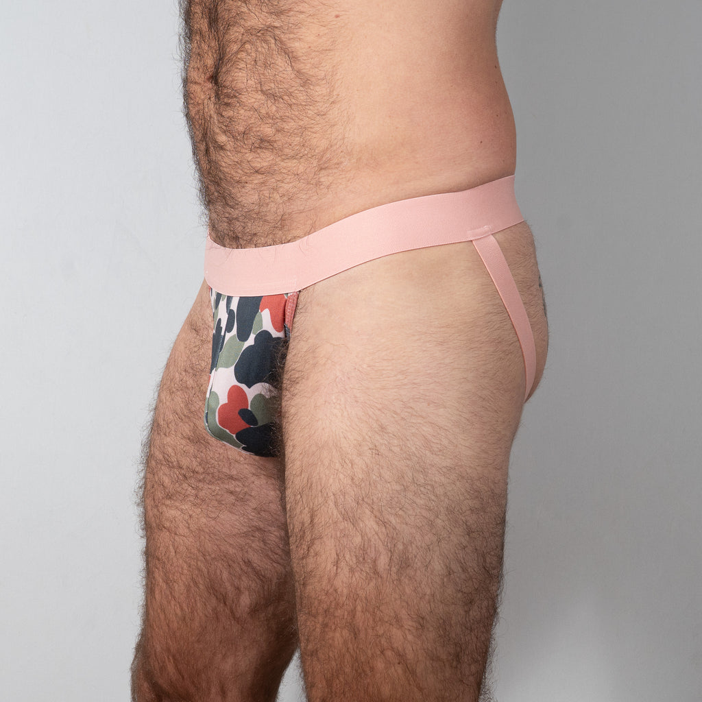 Pink Camo Jock Strap