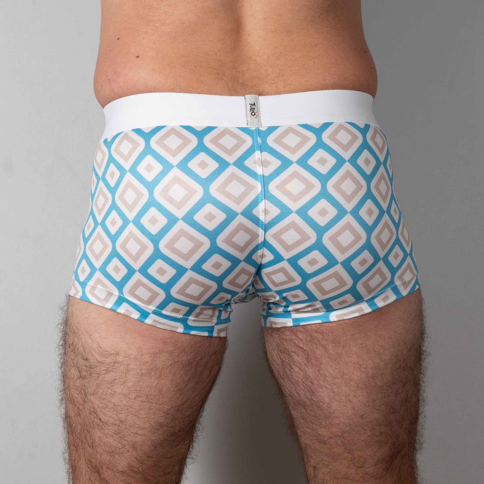 Diamond Print Trunk Blue