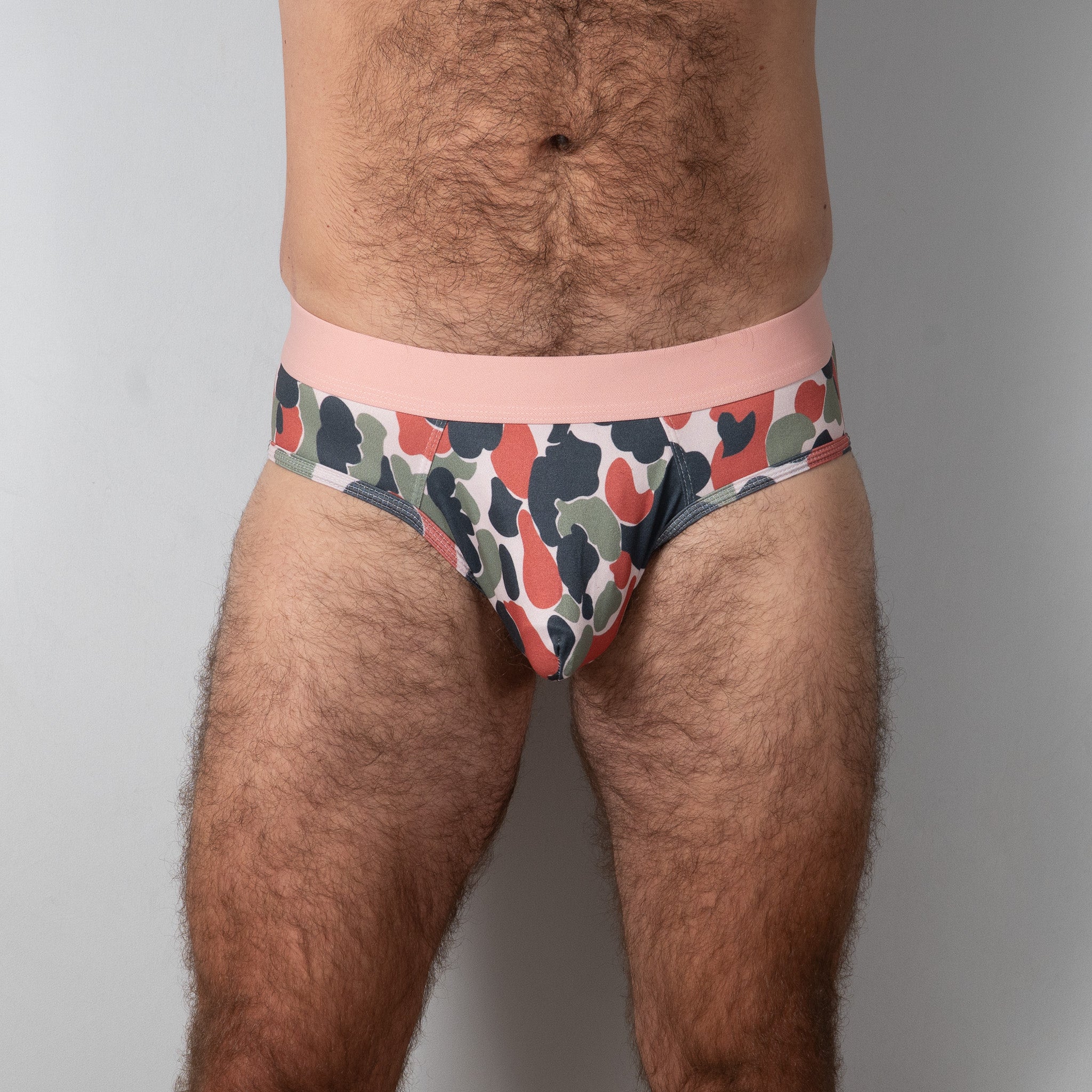 Pink Camo Brief Pink