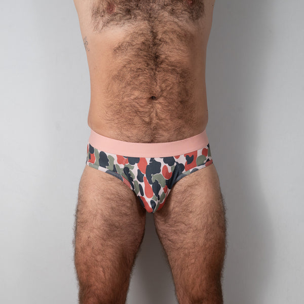 Pink Camo Brief