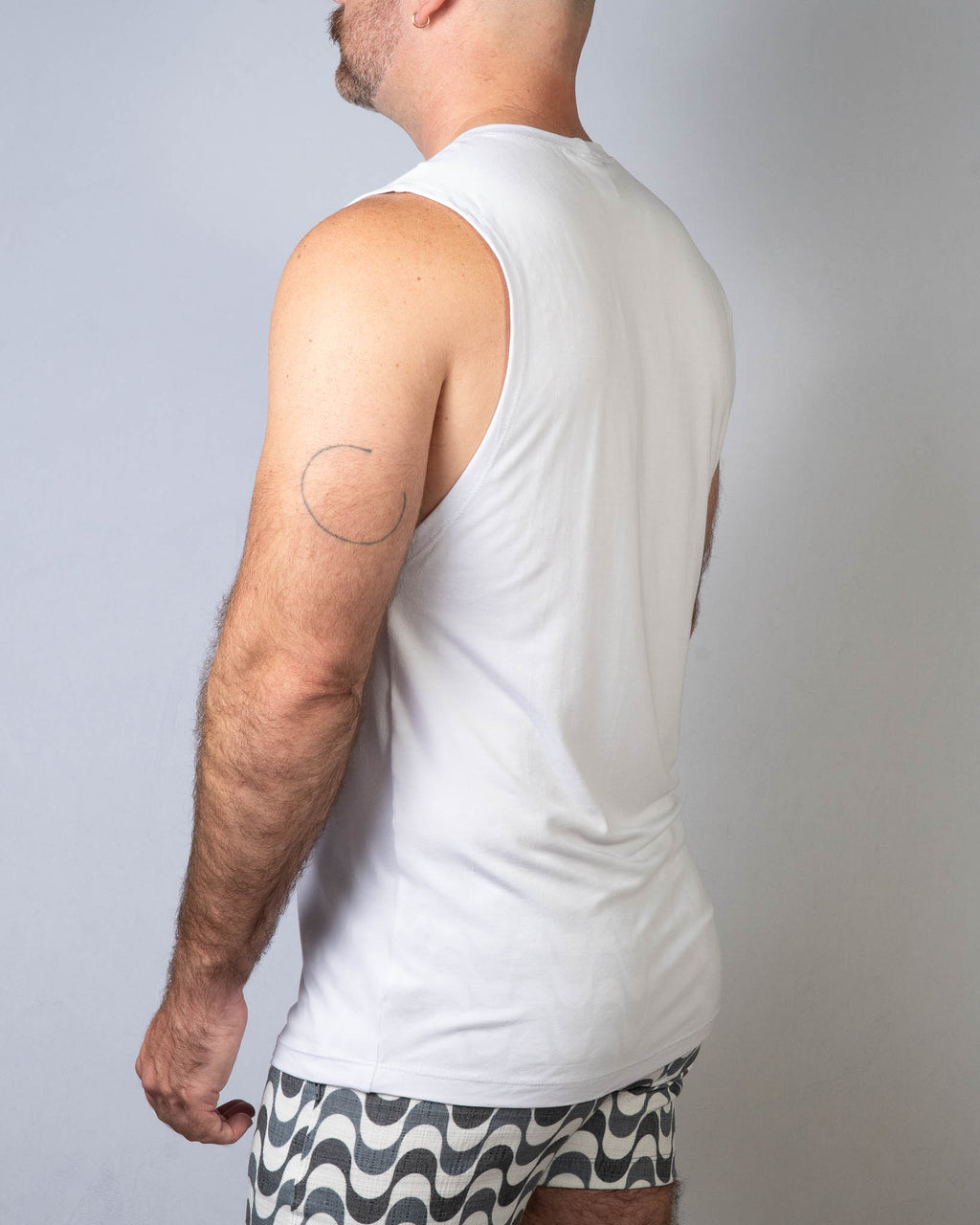 Solid Long Muscle Tee