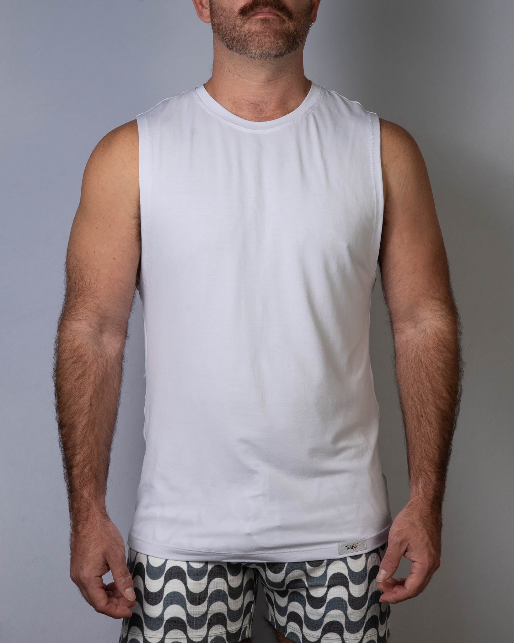 Solid Long Muscle Tee