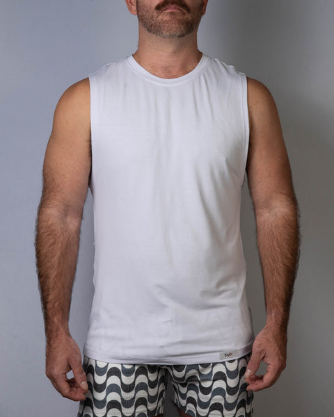 Solid Long Muscle Tee